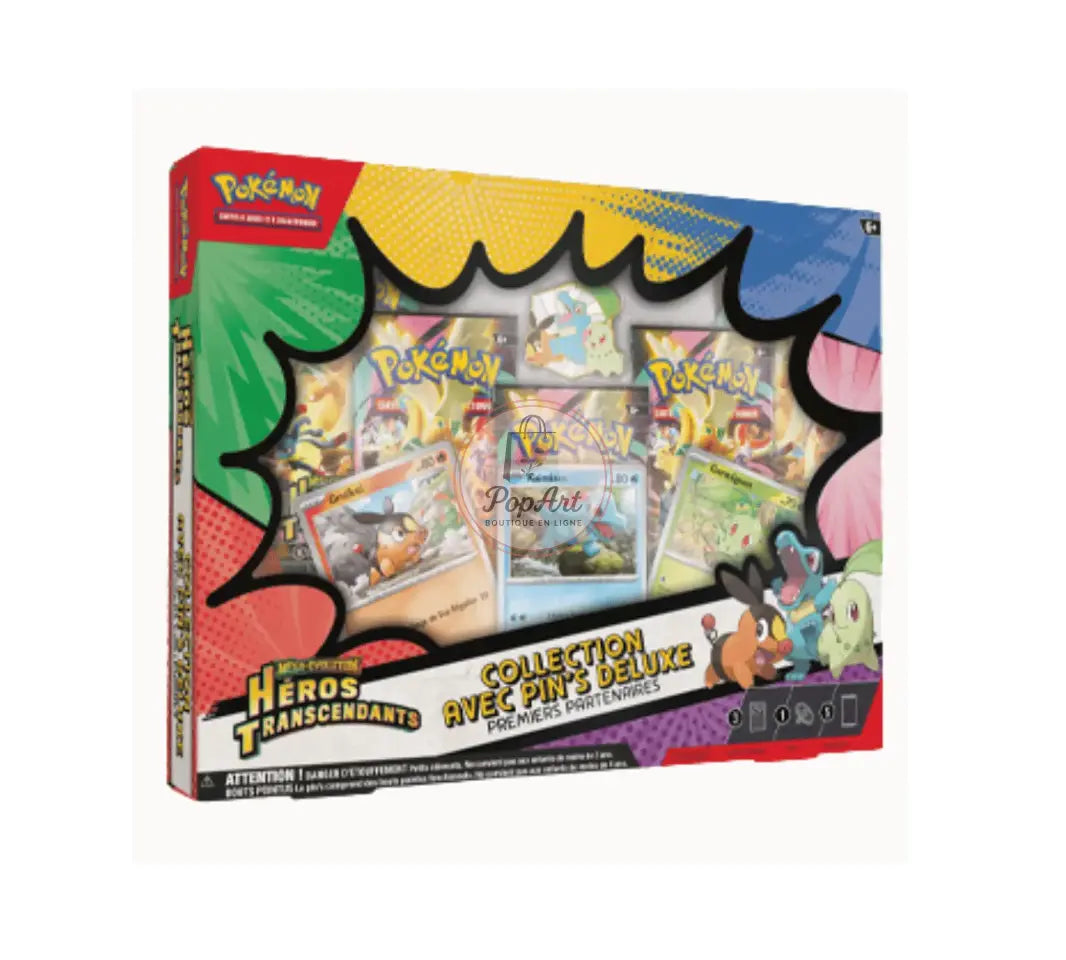 FR - Coffret Pin’s Deluxe Premiers Partenaires 2.5 Boutique PopArt