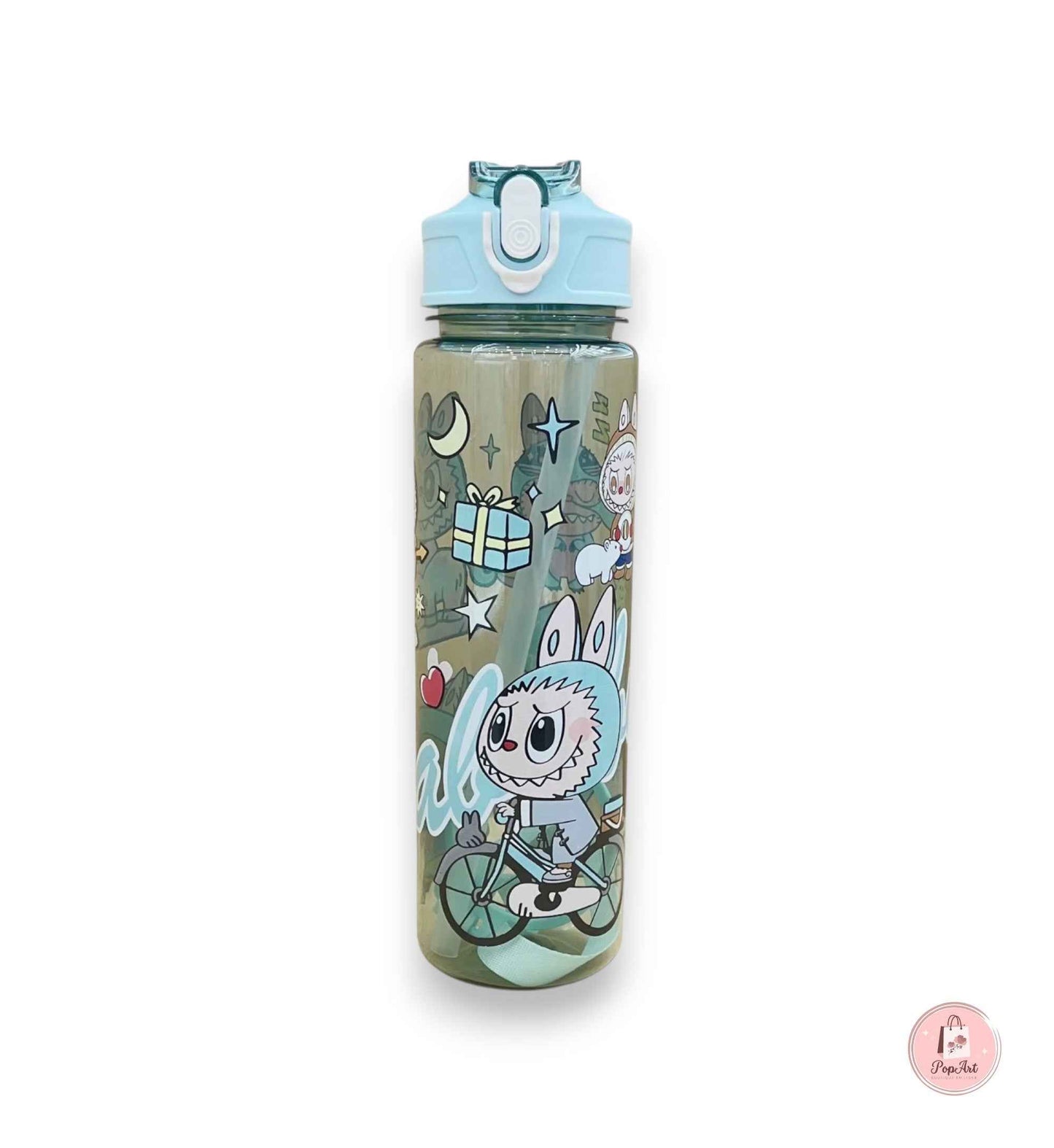Gourde Labubu Bleu - Boutique PopArt