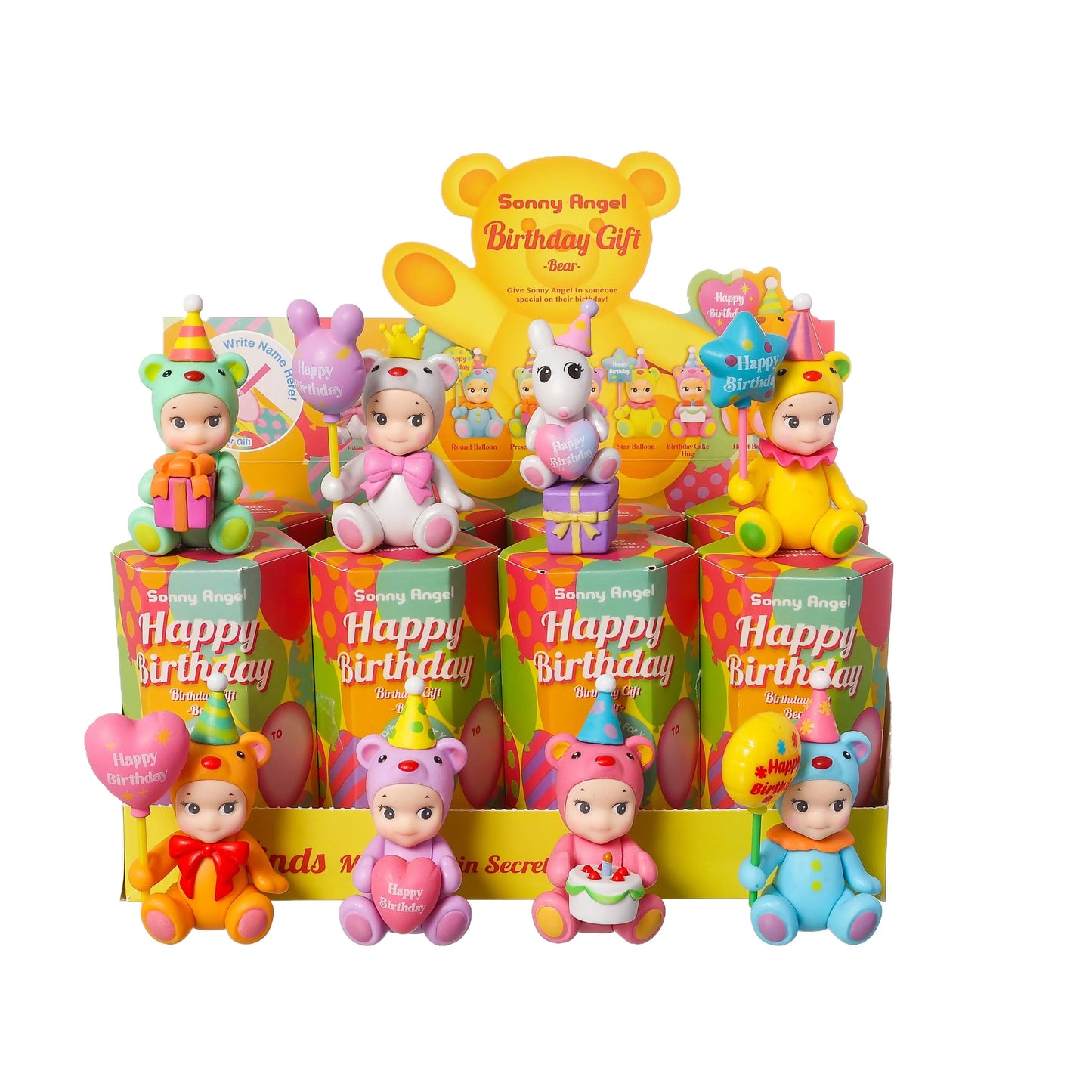 Sonny Angel Party Animal Sleep Hippies Boutique PopArt