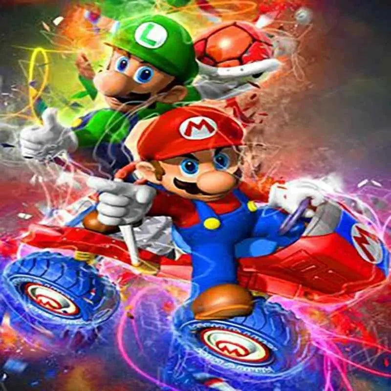 Diamond Painting 5D Super Mario - Boutique PopArt