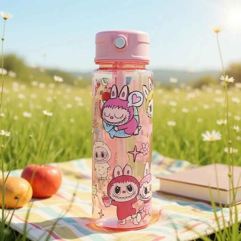 Gourde Labubu Rose - Boutique PopArt