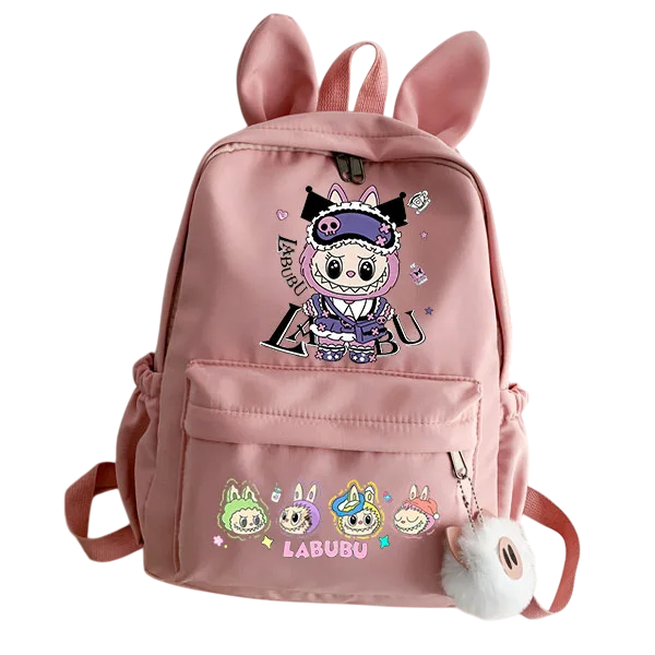Sac à Dos Labubu Rose - Boutique PopArt
