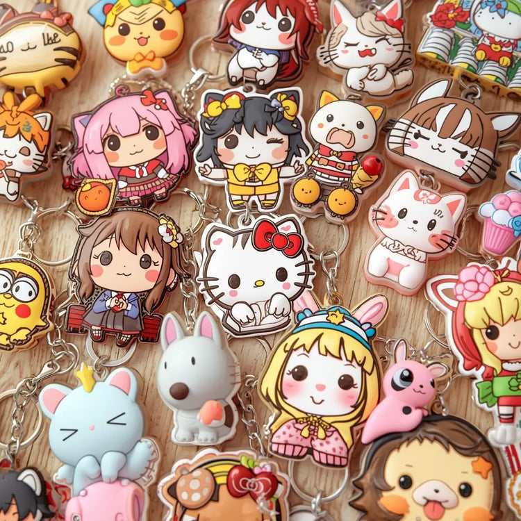 Porte-Clés-Kawaii-Collection-PopArt Boutique PopArt