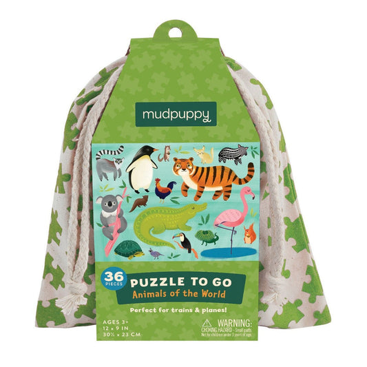 Puzzle Animaux To Go Bigbuy