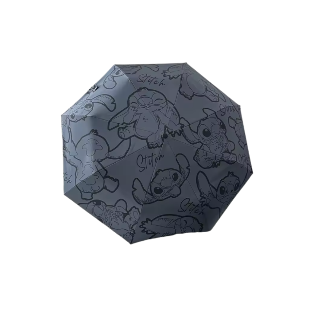 Parapluie Stitch Black Boutique PopArt