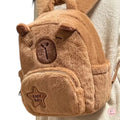 Sac à Dos en Peluche Capybara