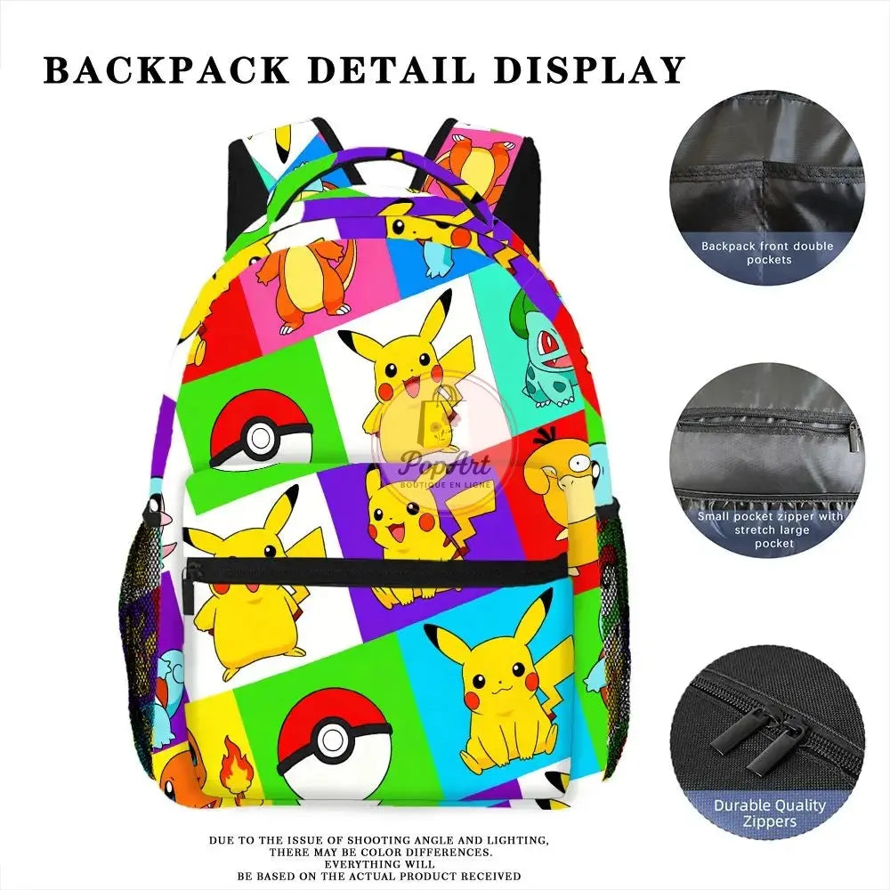 Cartable Pokémon Boutique PopArt