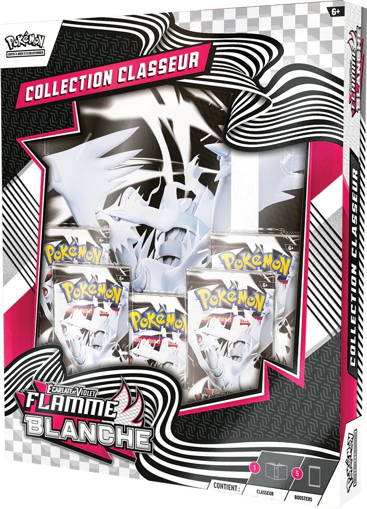 Collection Classeur Pokémon - Flamme Blanche [EV10.5] - FR Boutique PopArt
