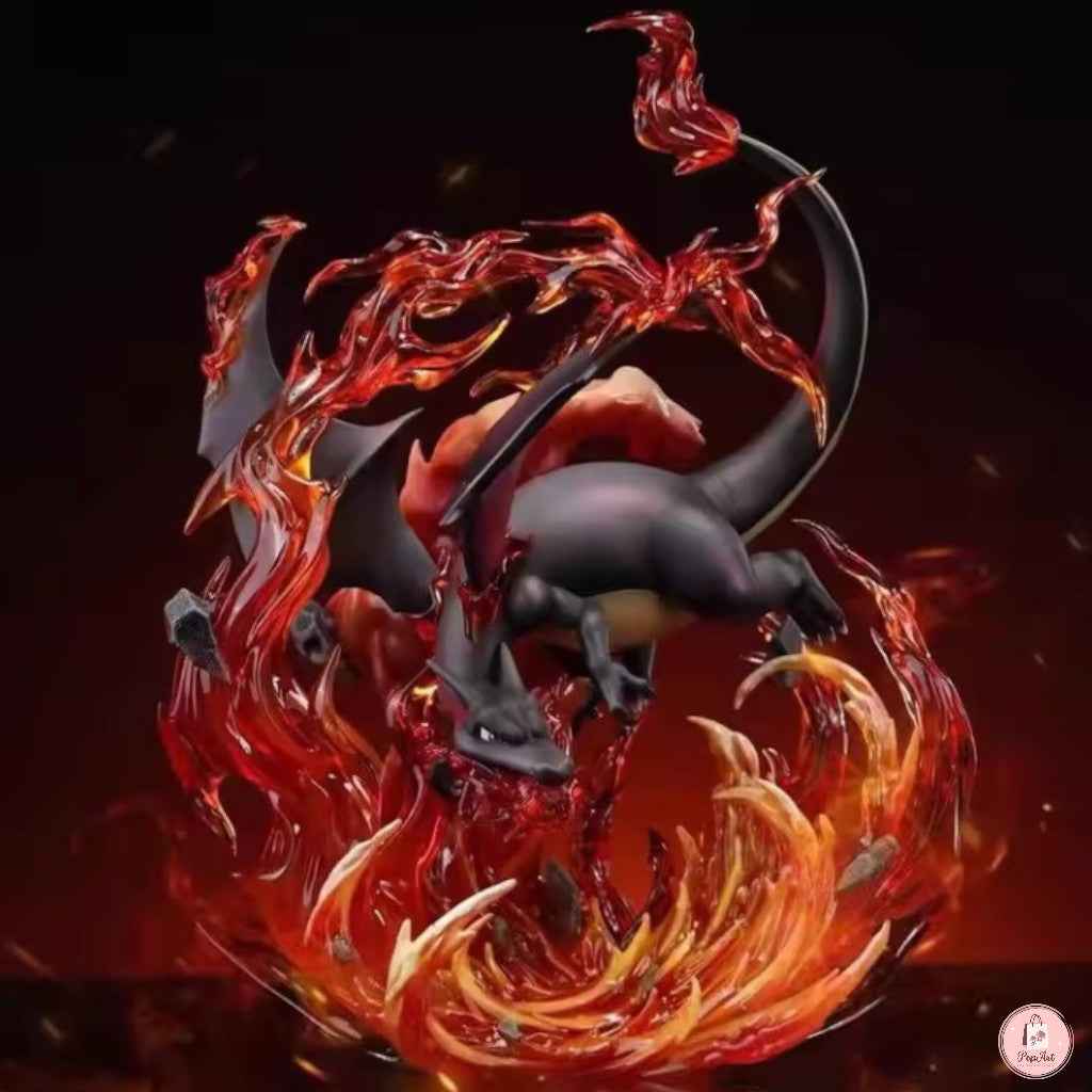 Figurine Pokémon Dracaufeu – Statue Collector Kawaii & Déco Geek