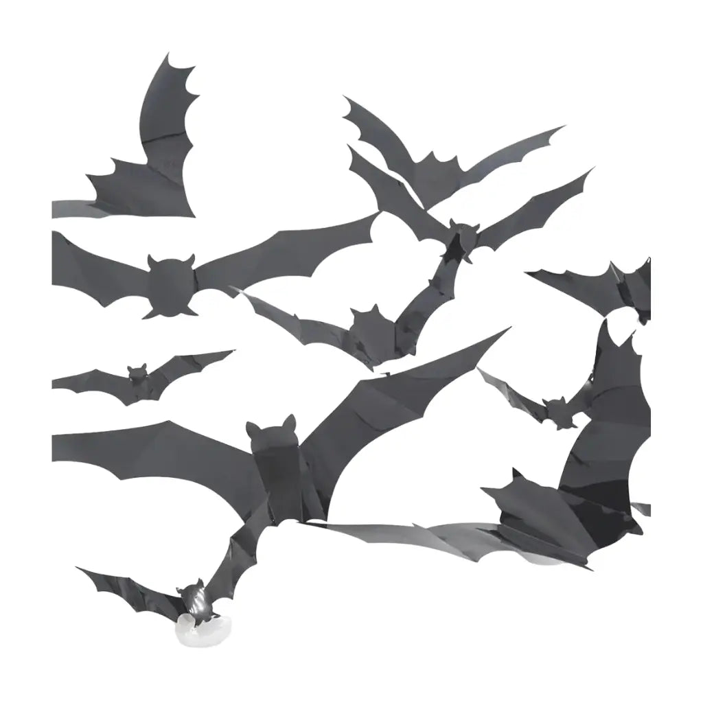 Décoration d'Halloween 3D Led Chauve-Souris Boutique PopArt