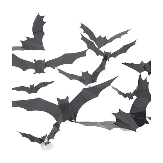 Décoration d'Halloween 3D Led Chauve-Souris Boutique PopArt