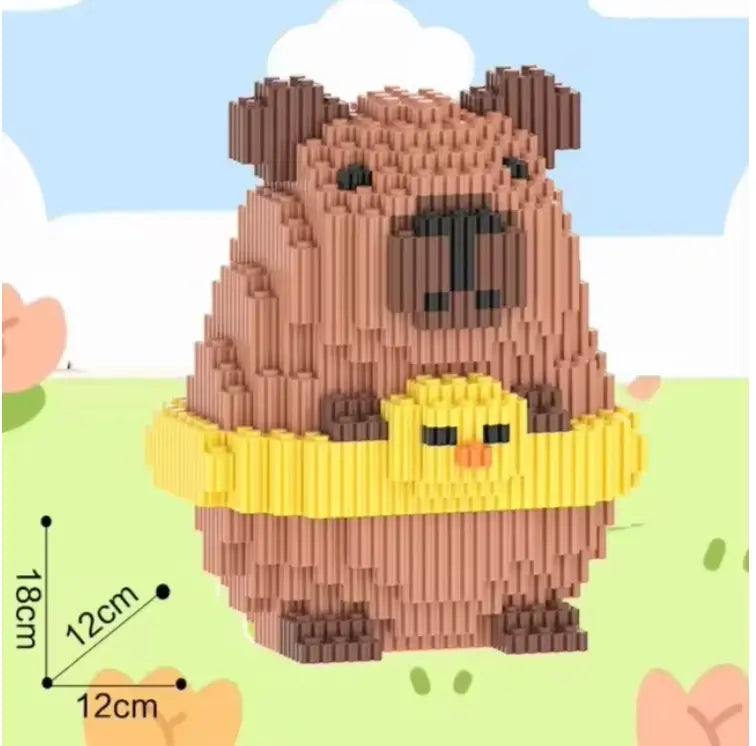 Jouet Capybara Géant-Amusez-vous en construisant ! Boutique PopArt