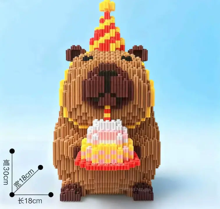 Jouet Capybara Géant-Amusez-vous en construisant ! Boutique PopArt