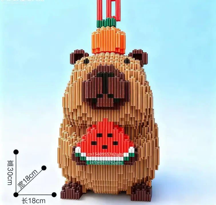Jouet Capybara Géant-Amusez-vous en construisant ! Boutique PopArt