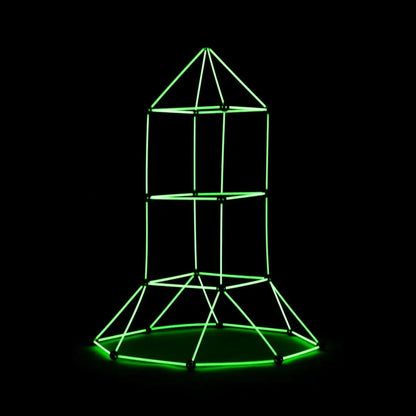 Kit de Construction de Fort pour Enfants Archikitt InnovaGoods 85 Pièces Boutique PopArt