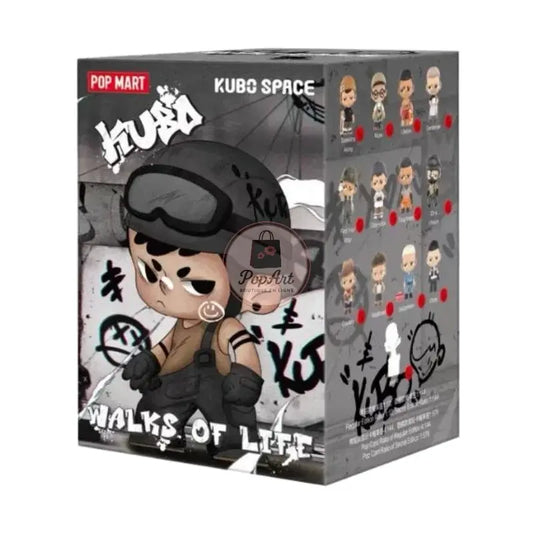 POP MART KUBO Walks Of Life Series Blind Box Trendy Figure Boutique PopArt