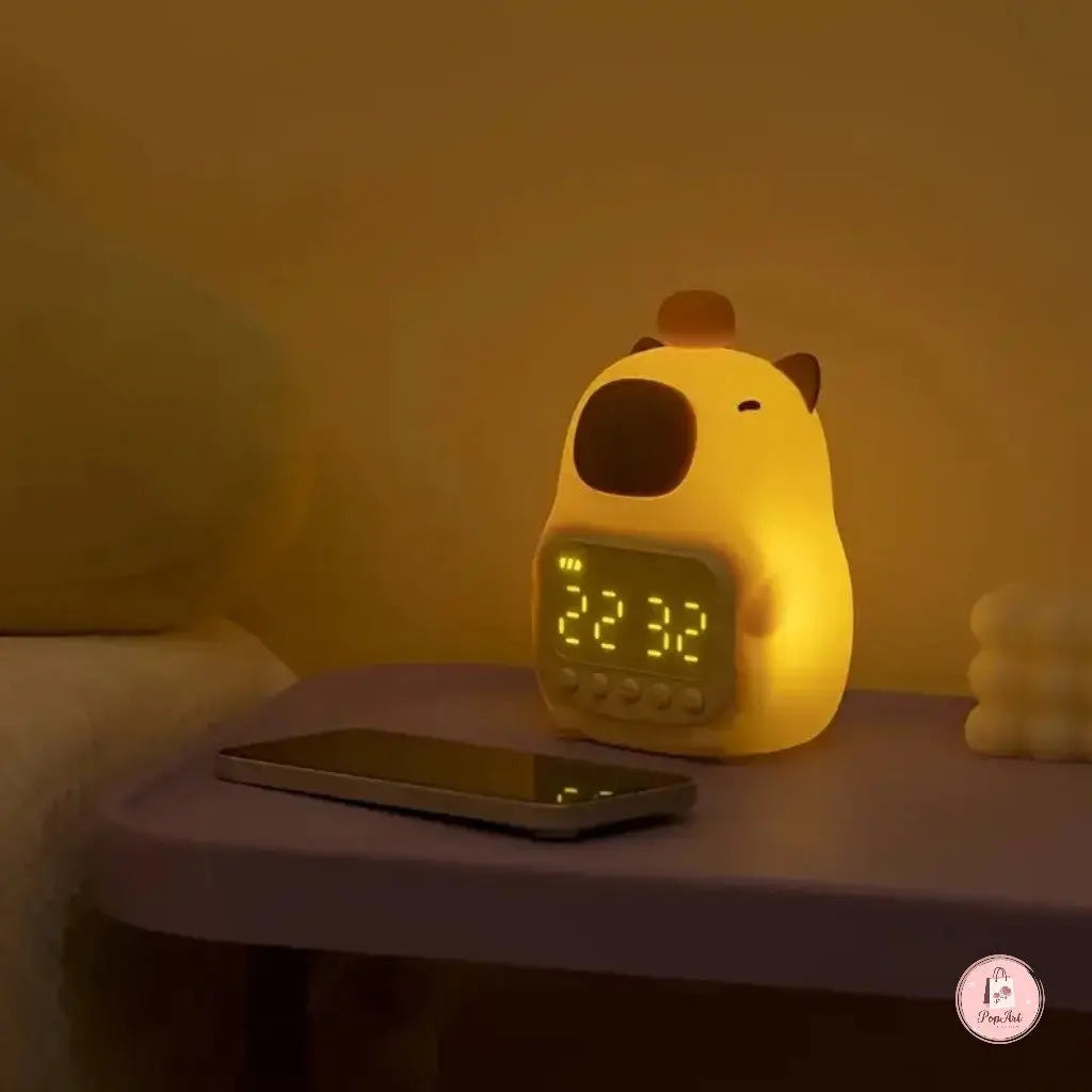 Reveil Lumineux Capybara Boutique PopArt