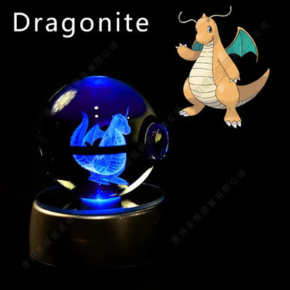 Veilleuse Pokemon Crystal PokeBall Boutique PopArt