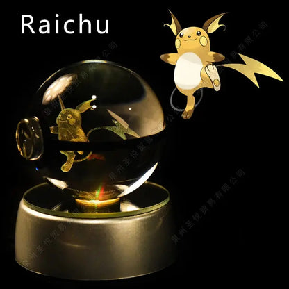 Veilleuse Pokemon Crystal PokeBall Boutique PopArt