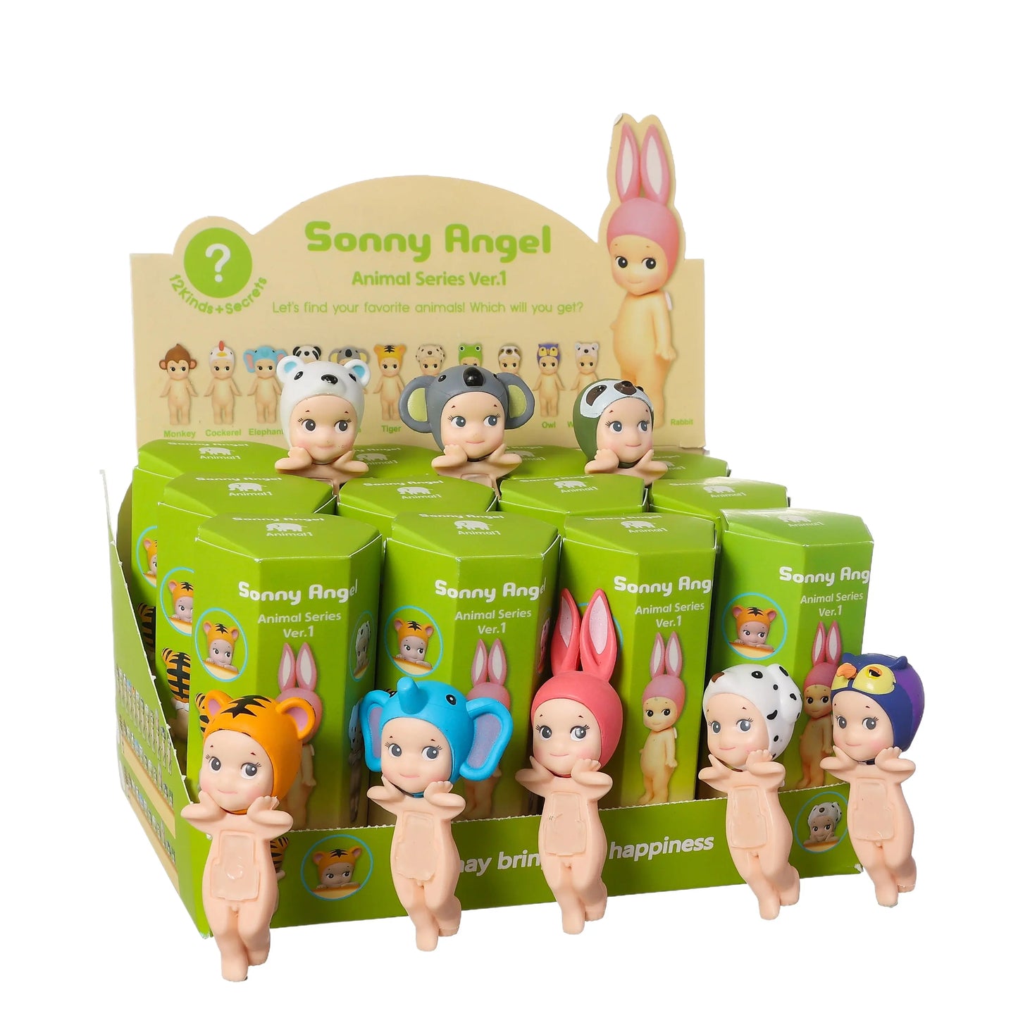 Sonny Angel Party Animal Sleep Hippies Boutique PopArt