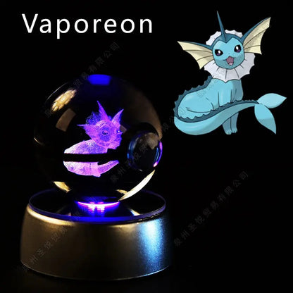 Veilleuse Pokemon Crystal PokeBall Boutique PopArt