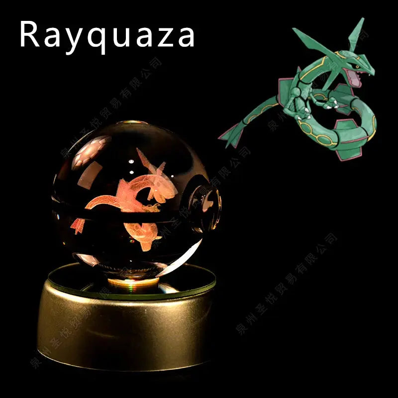 Veilleuse Pokemon Crystal PokeBall Boutique PopArt