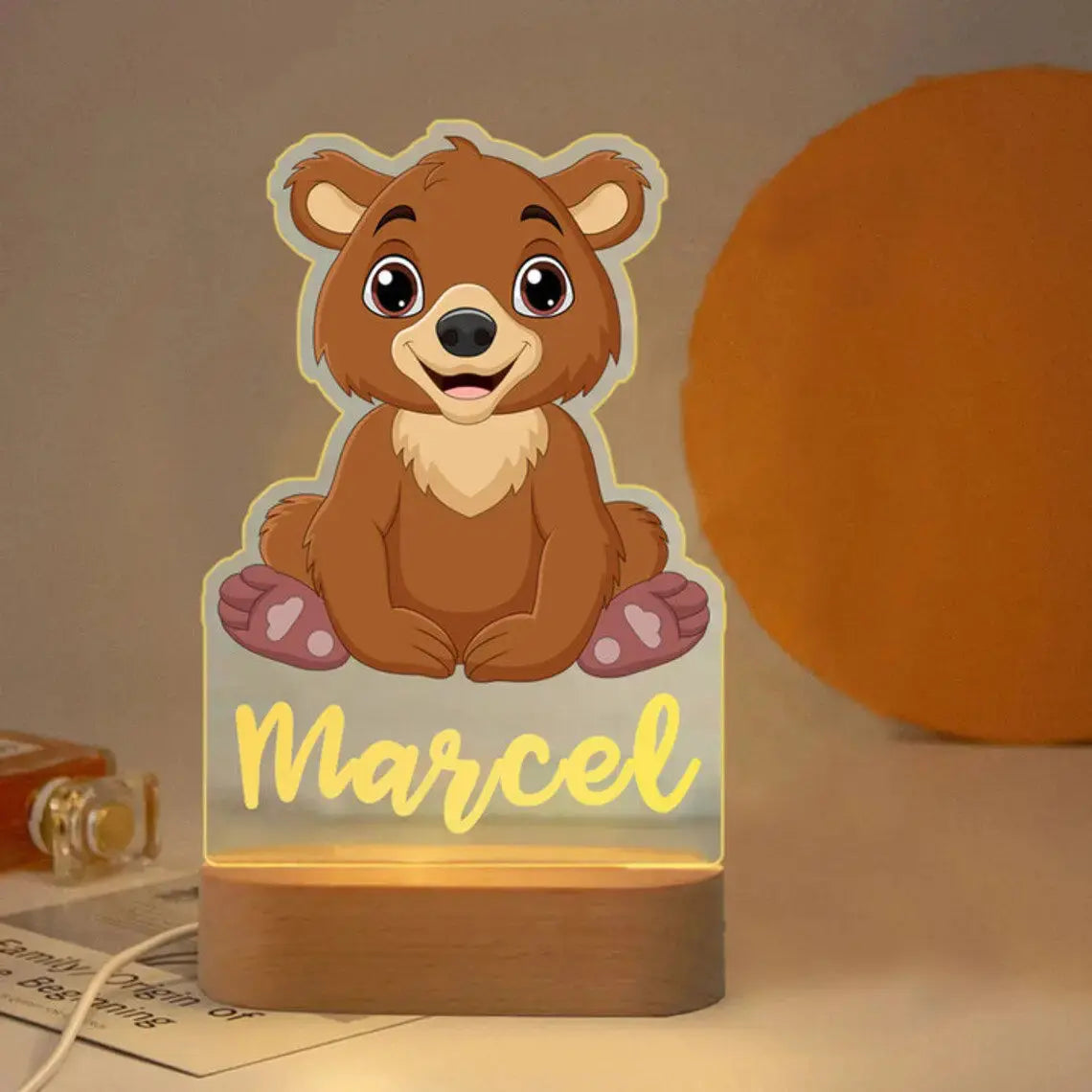 Veilleuse Personnalisée Boutique PopArt