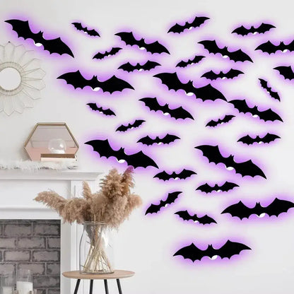 Décoration d'Halloween Led Chauve-Souris Boutique PopArt