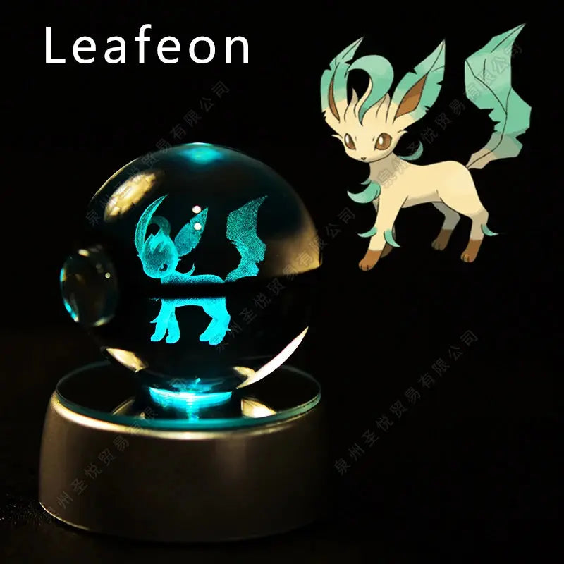 Veilleuse Pokemon Crystal PokeBall Boutique PopArt