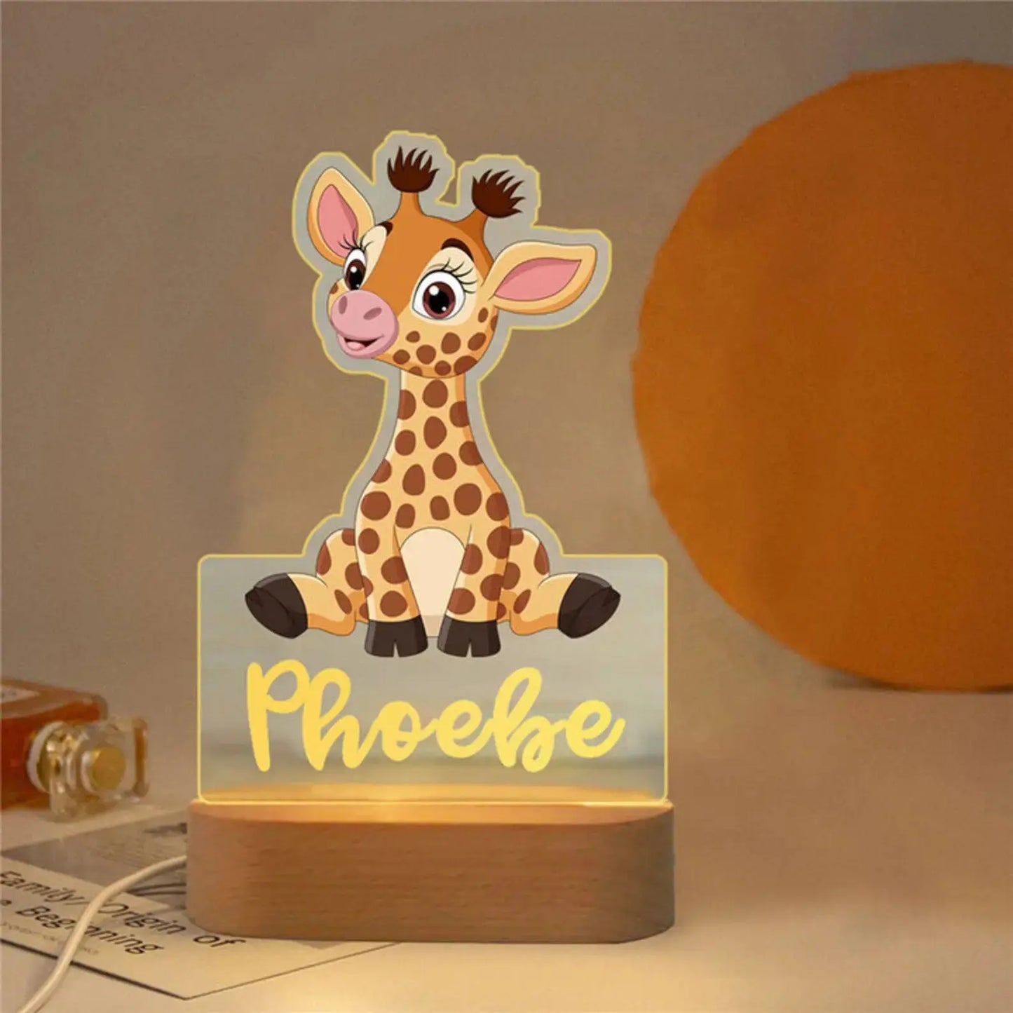 Veilleuse Personnalisée Boutique PopArt