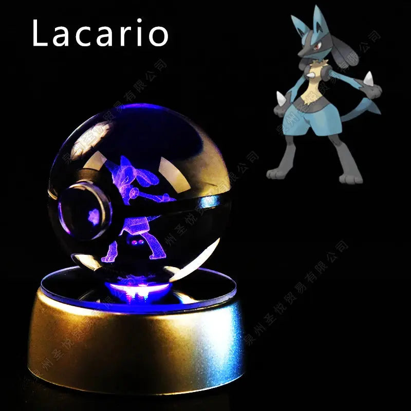 Veilleuse Pokemon Crystal PokeBall Boutique PopArt
