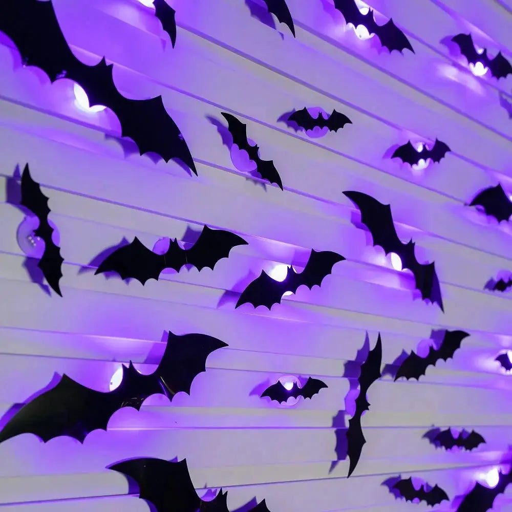 Décoration d'Halloween Led Chauve-Souris Boutique PopArt