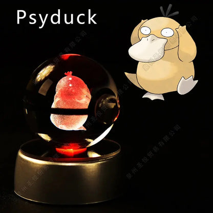 Veilleuse Pokemon Crystal PokeBall Boutique PopArt