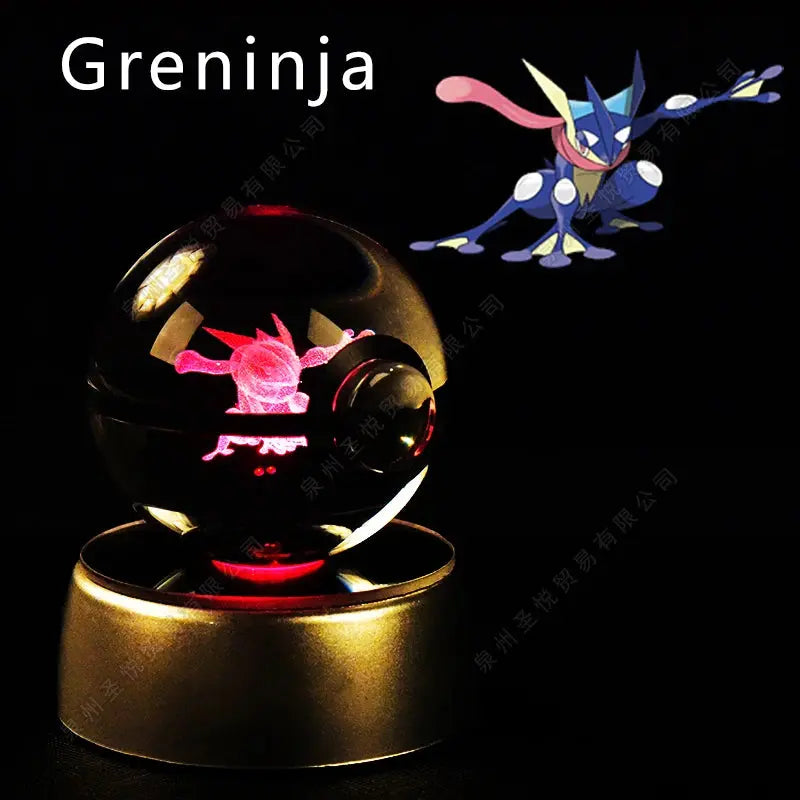 Veilleuse Pokemon Crystal PokeBall Boutique PopArt