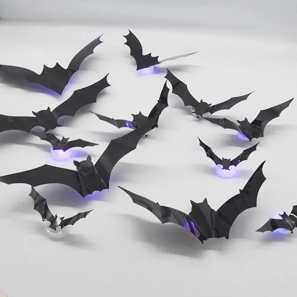 Décoration d'Halloween Led Chauve-Souris Boutique PopArt