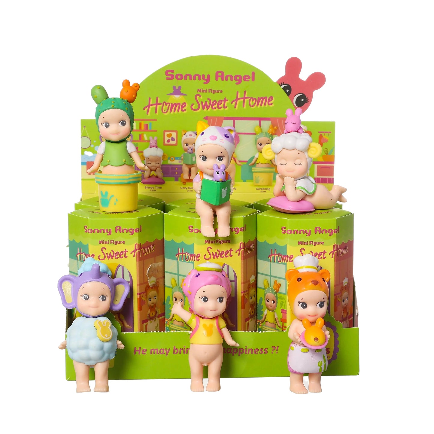 Sonny Angel Party Animal Sleep Hippies Boutique PopArt