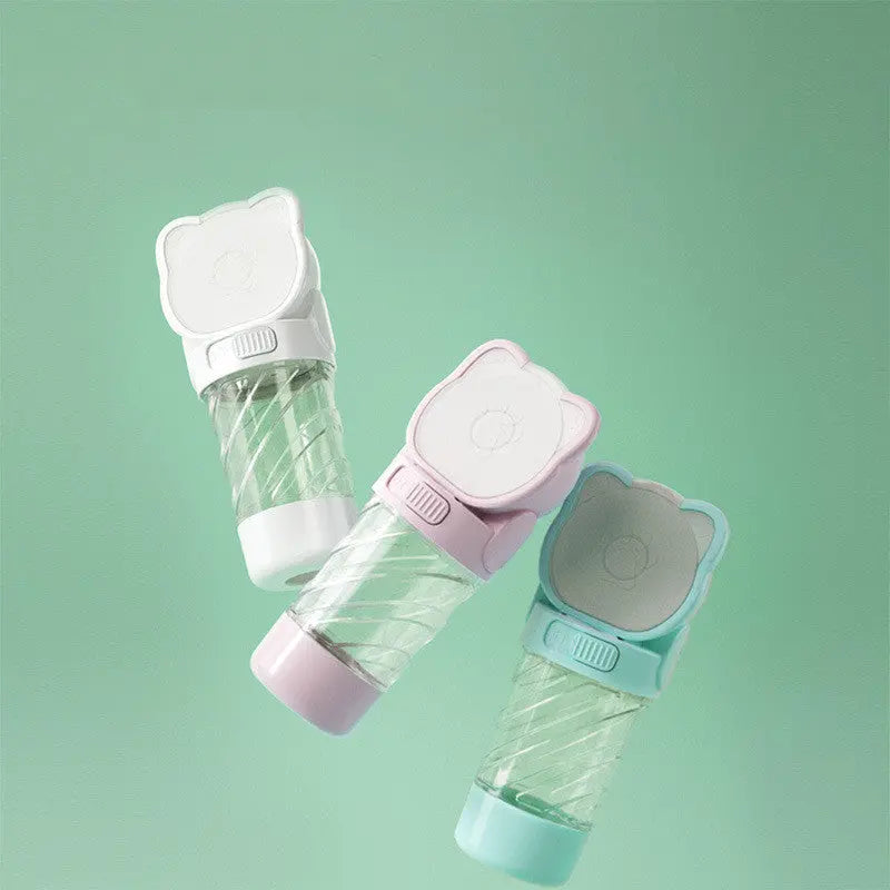 Gobelet à eau pour animaux de compagnie à trois usages avec poubelle Boutique PopArt