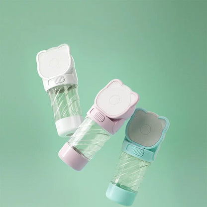 Gobelet à eau pour animaux de compagnie à trois usages avec poubelle Boutique PopArt