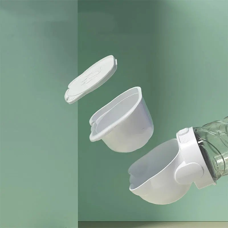 Gobelet à eau pour animaux de compagnie à trois usages avec poubelle Boutique PopArt