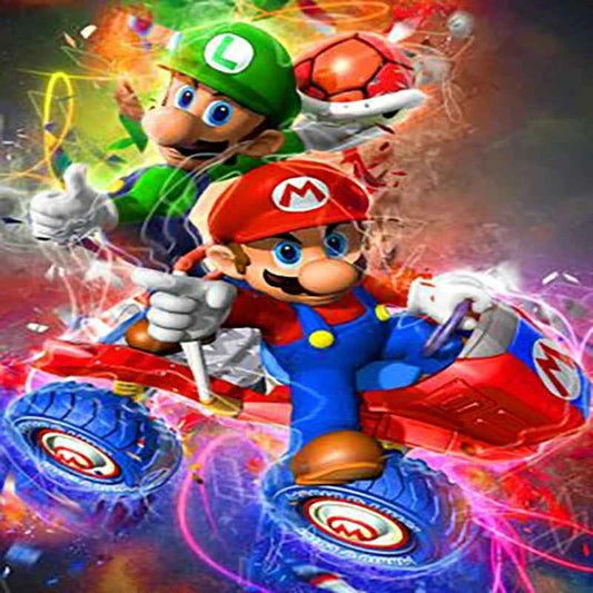 Diamond Painting 5D Super Mario - Boutique PopArt