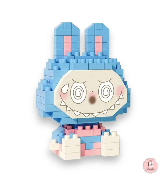 Labubu Lego Bleu - Boutique PopArt