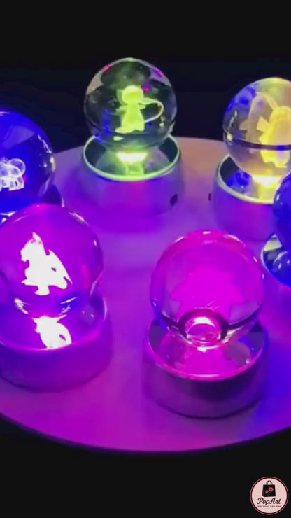 Veilleuse Pokemon Crystal PokeBall