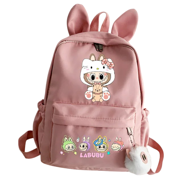 Sac à Dos Labubu Pink - Boutique PopArt